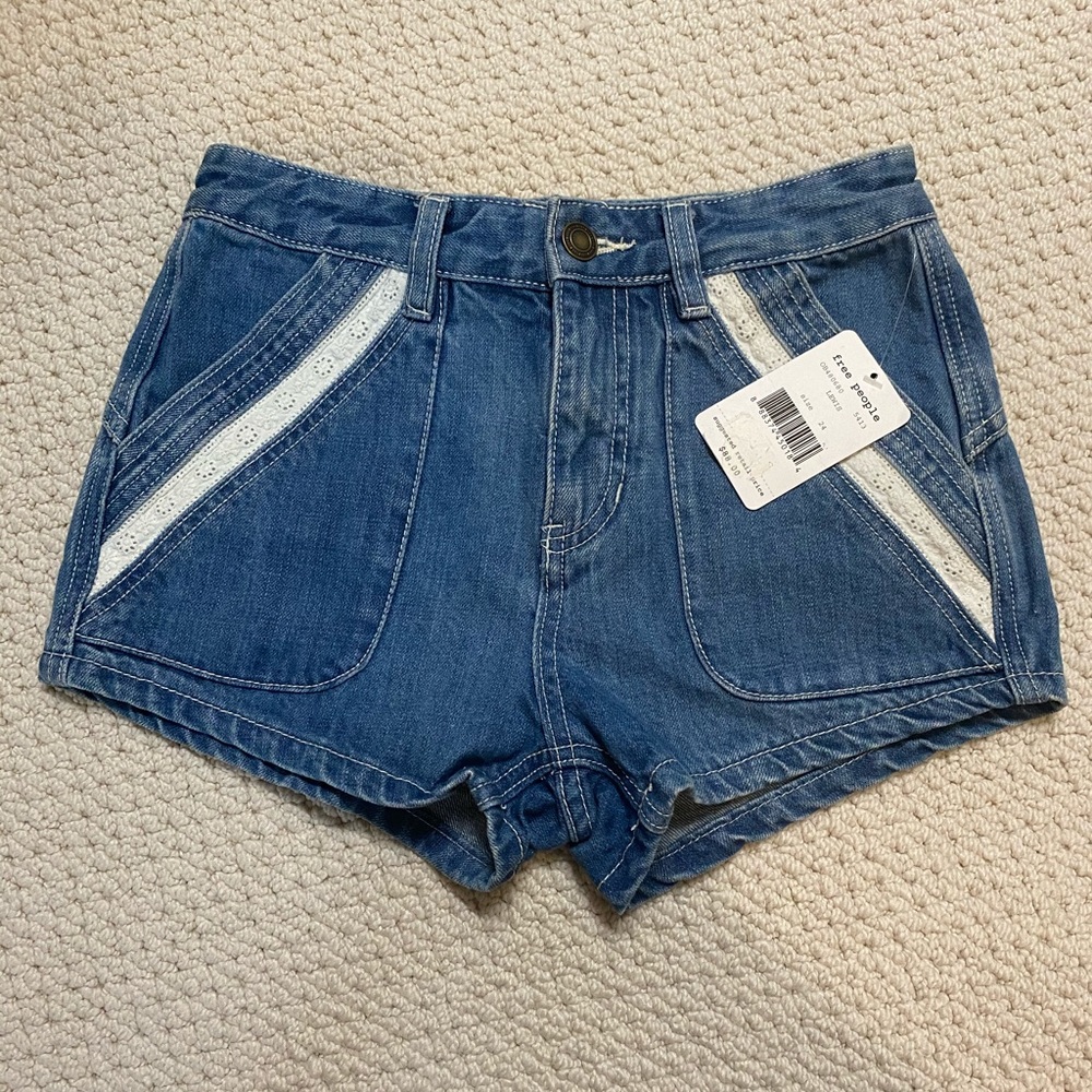 Free people Jean shorts size 24